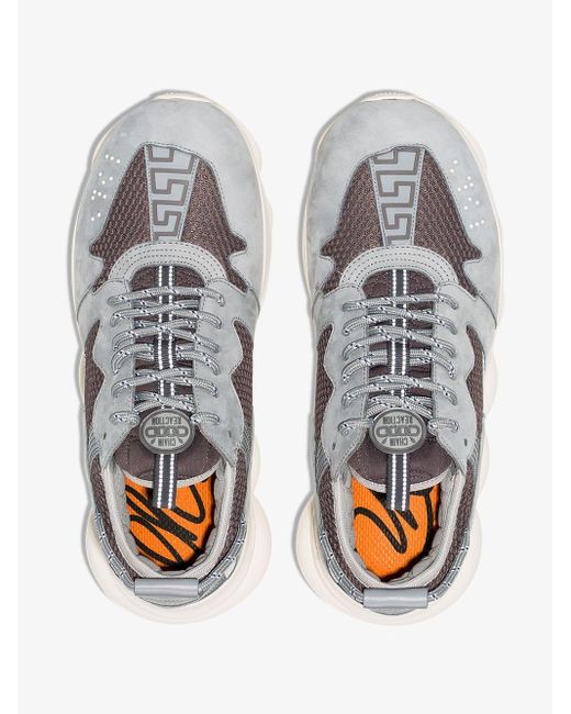 gray versace chain reaction