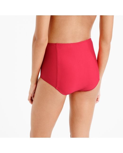 J crew high waist bikini bottom