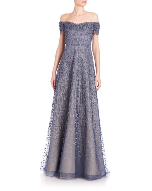 rene ruiz blue gown