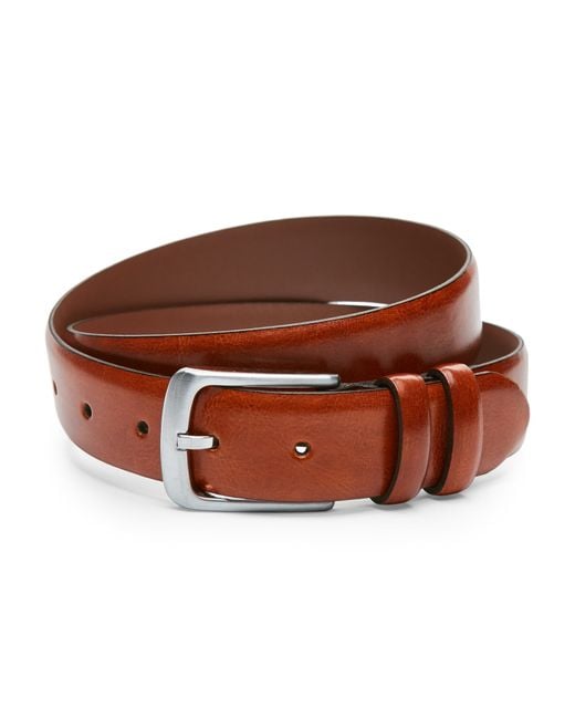 Bosca Leather Double Keeper Belt in Brown for Men - Save 14% | Lyst