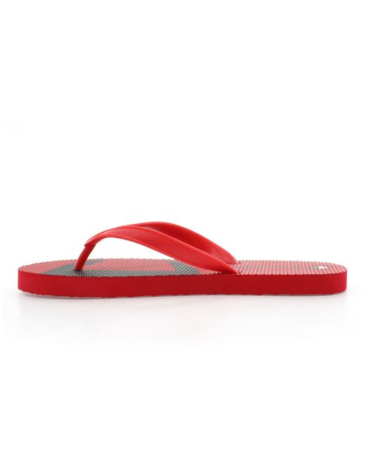 Champion Synthetic Lifetm Flip Flops Split C Logo, Scarlet in Red for Men - Save 65% - Lyst
