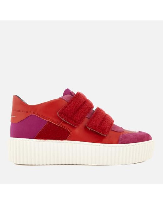 velcro strap trainers womens