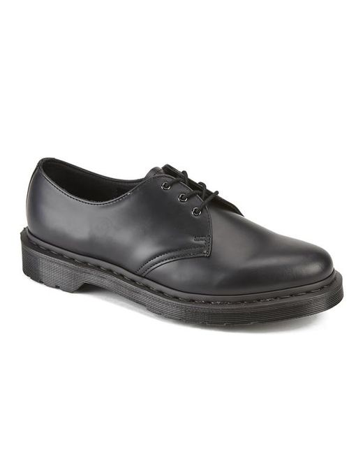 Lyst - Dr. Martens Women's 1461 Mono Smooth Leather 3eye Shoes in Black