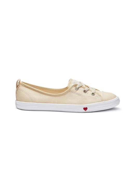 Converse Chuck Taylor All Star Dainty Ballet Lace Slip in White - Lyst