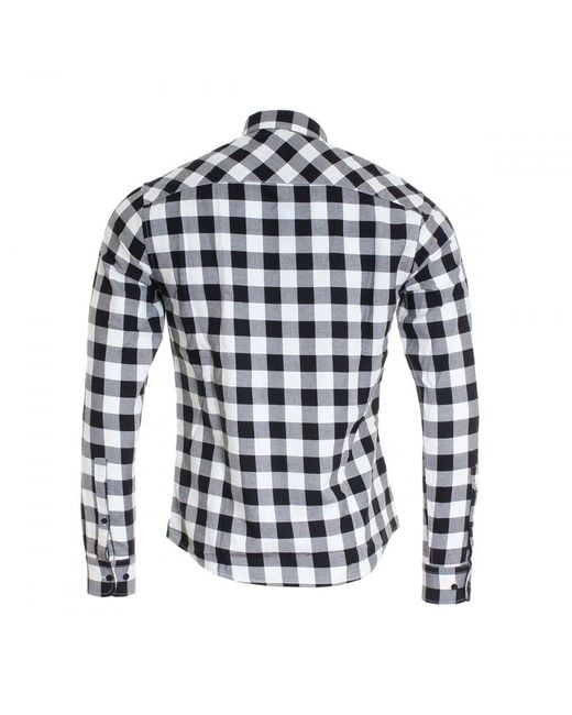 buffalo check mens shirts