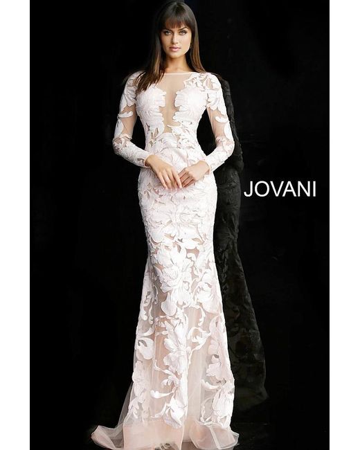 Black Sheer Evening Dress