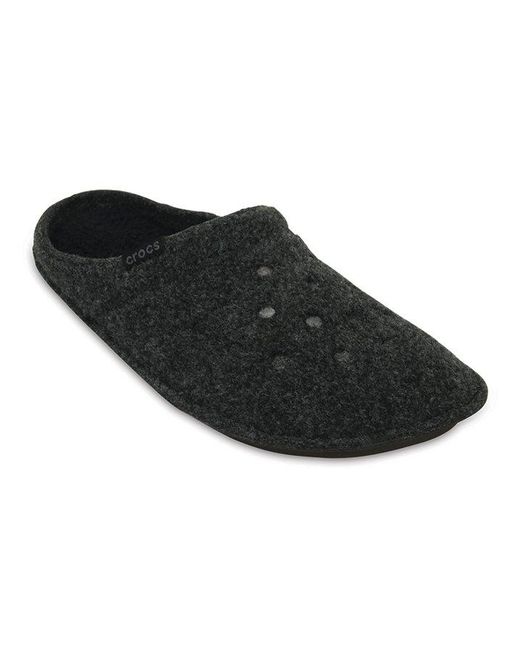 Crocs™ Classic Slipper in Black for Men - Lyst
