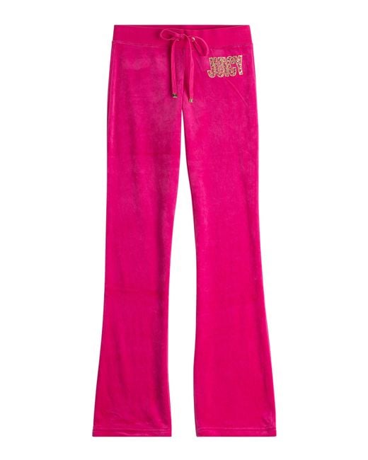 juicy couture velour pants with juicy on the bum