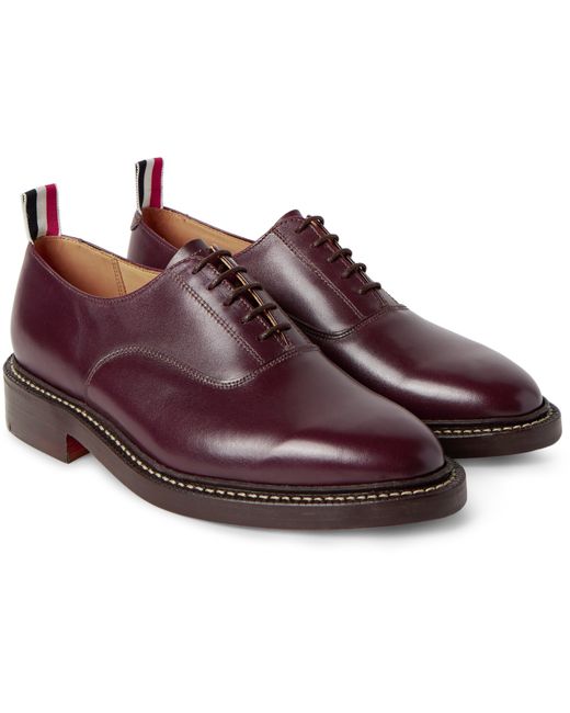 purple oxford shoes thom browne leather oxford shoes in purple for merlot purple oxford shoes thom browne leather oxford shoes in purple for merlot