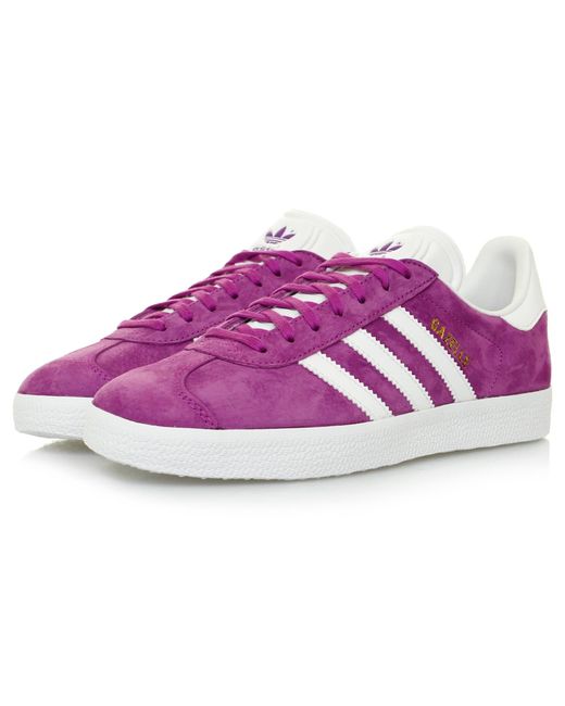 Adidas originals Gazelle Shock Purple Shoe Bb5484 in Purple - Save 15% ...