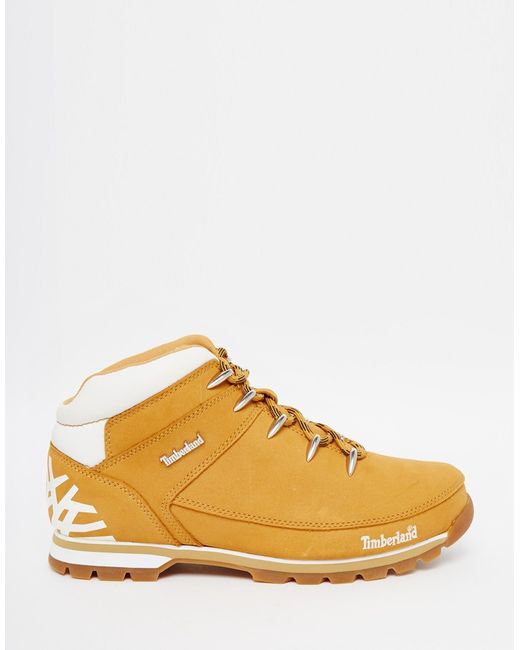 timberland euro hiker women's wheat