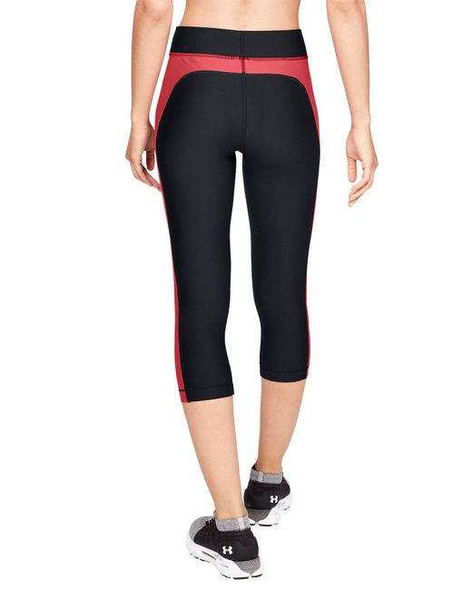 under armour black capris