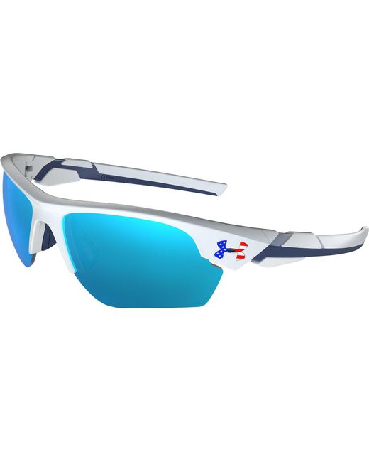 Under Armour Youth Windup Tuned Baseball/softball Sunglasses in Blue
