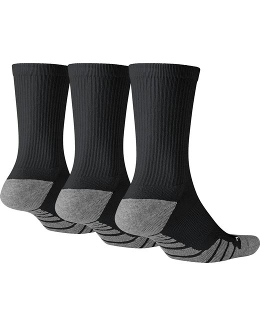 nike everyday max cushioned socks black
