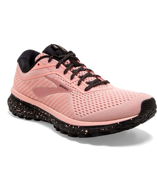 Brooks Ghost 12 Running Shoes in Pink/Black (Pink) - Lyst