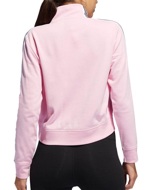 adidas women's half zip sweatshirt