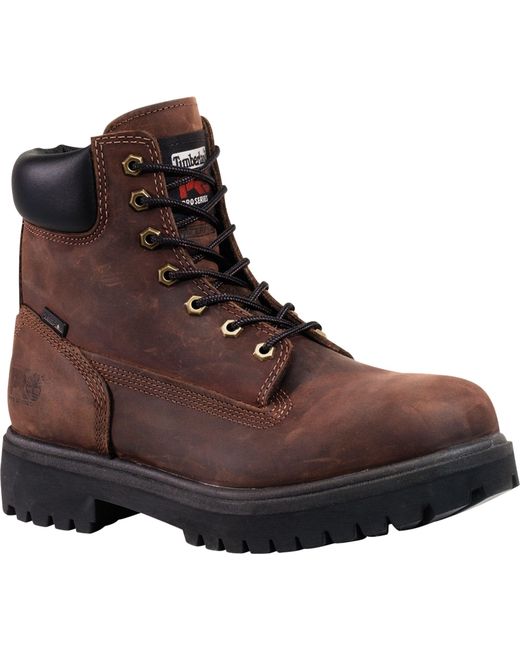 Lyst - Timberland Pro Direct Attach 6'' 200g Waterproof Steel Toe Work ...