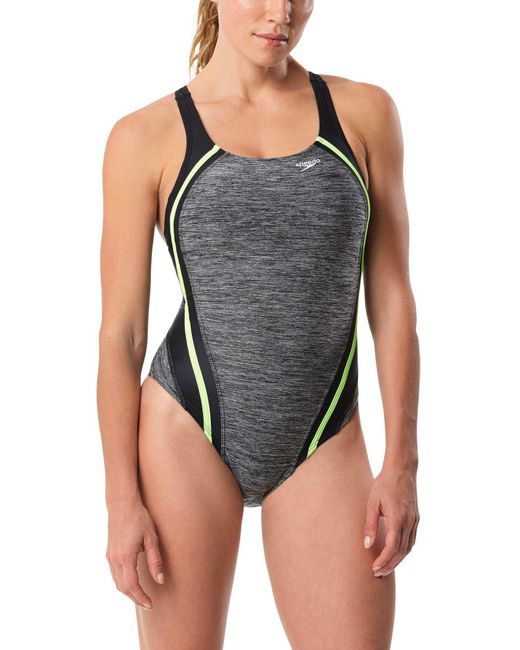 Speedo Synthetic Quantum Splice One Piece Swimsuit Lyst