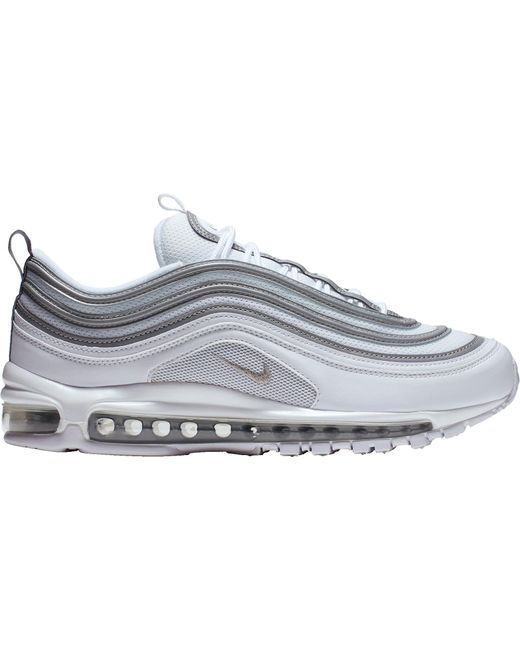 Nike Rubber Air Max 97 Shoes for Men Lyst Nike Synthetic Air Max 97 In Summit White for Men Lyst