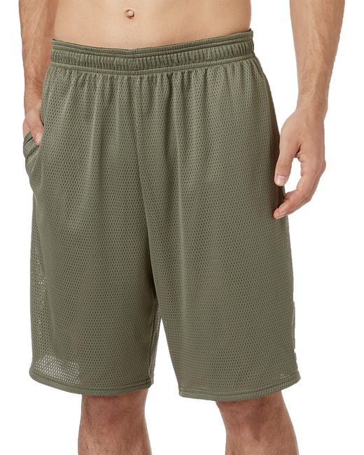 reebok green shorts