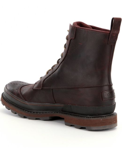 sorel wingtip boots