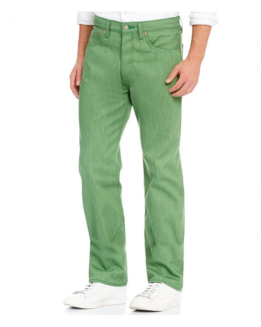 Levi's Levi´s® 501 Original Shrink-to-fit Jeans in Green for Men | Lyst