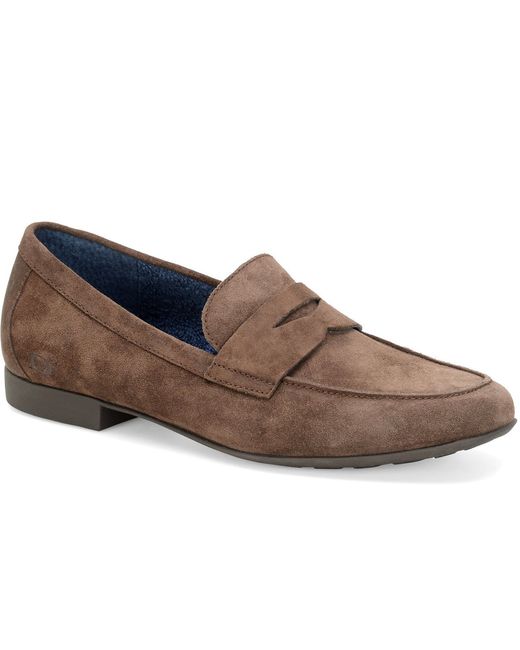 born penny loafer mule