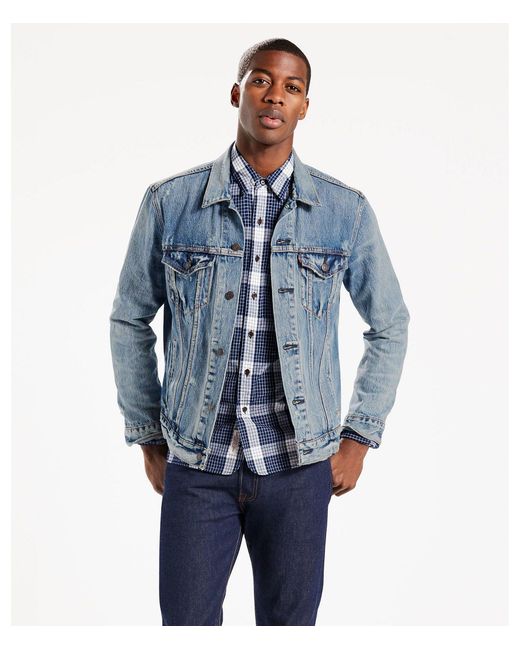 levi blue jean jacket