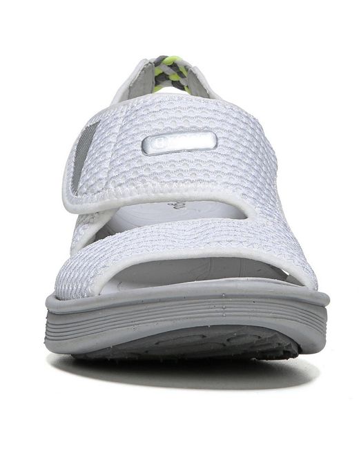 white slip ons sandals