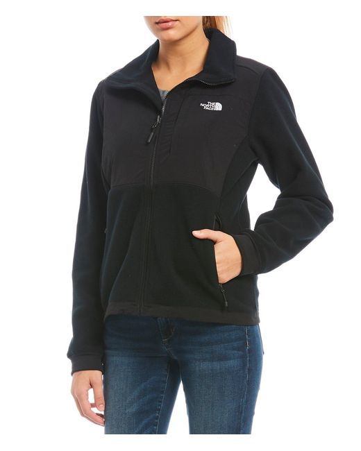 womens black north face denali jacket with hood