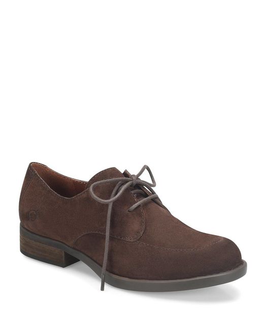 block heel oxfords