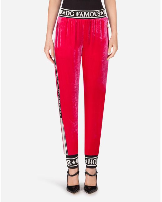 hot pink jogging pants