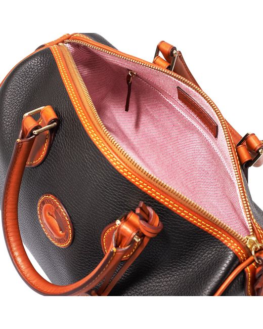 dooney and bourke all weather leather satchel