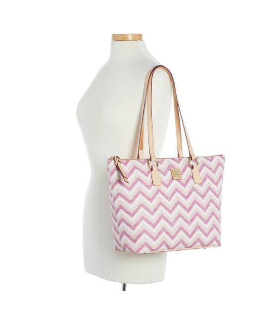 dooney and bourke chevron tote