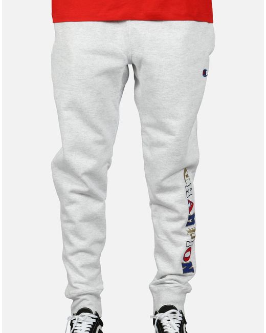 champion old english sweatpants