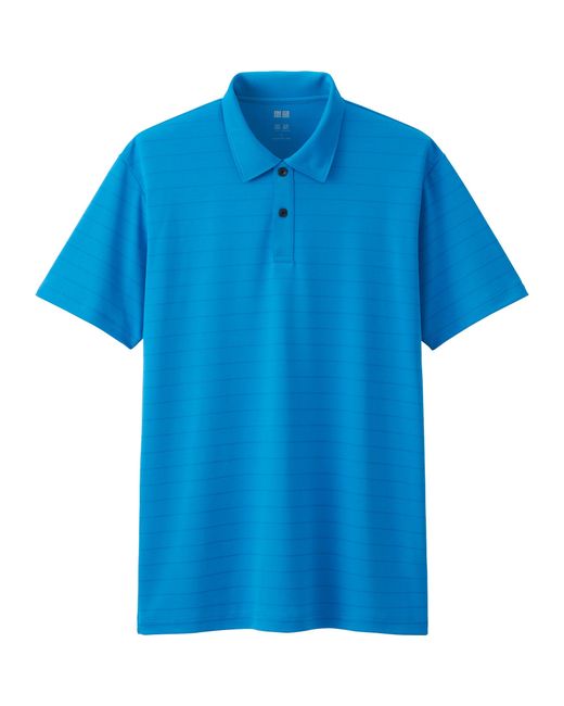  Uniqlo  Men s Dry ex Polo  Shirt in Blue  for Men Lyst