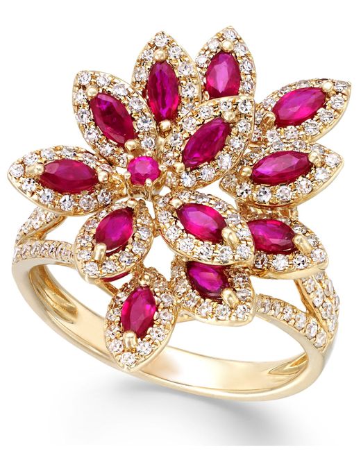 effy collection ruby royale by effy ruby 1 3 8 ct t w effy collection ruby royale by effy ruby 1 3 8 ct t w