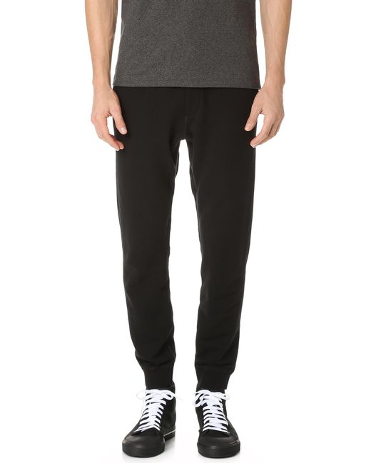 Lyst - Rag & Bone Standard Issue Sweatpants in Black for Men