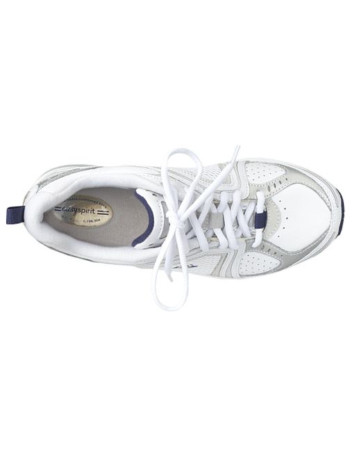 Lyst Easy Spirit Zamper Leather Walking Shoes in White