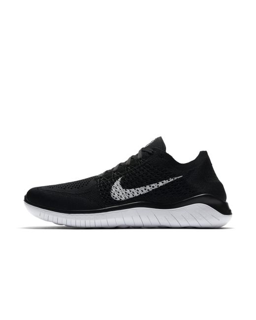 Nike Black Free Run 2 Flyknit Trainers for Men Lyst Nike Black Free Run 2 Flyknit Trainers for Men Lyst
