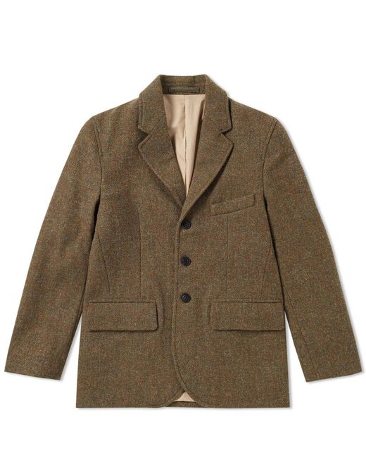 Lyst - Nigel cabourn Authentic Wide Lapel Jacket in Green for Men ...