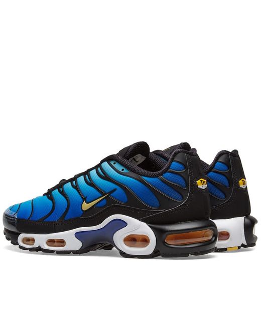 mens blue air max plus