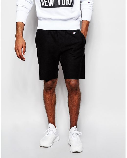 champion sweat shorts black