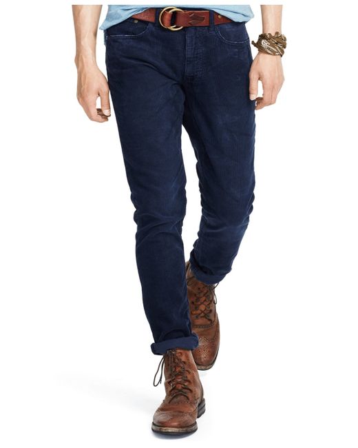 ralph lauren varick slim straight corduroy