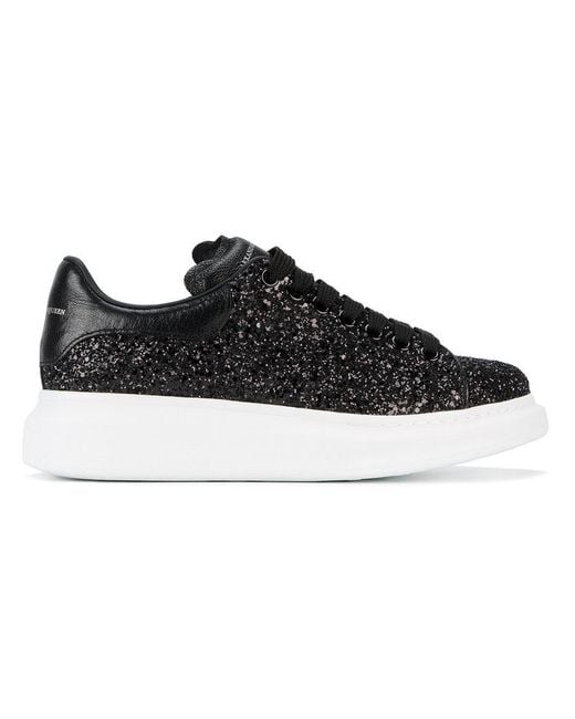 alexander mcqueen glitter shoes