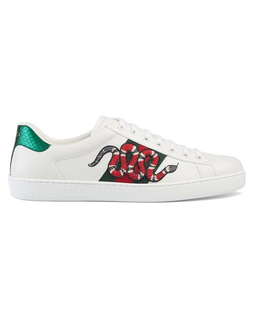 gucci snake ace sneakers