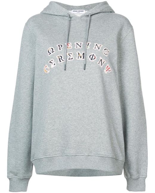 Opening ceremony Oc Hoodie in Gray | Lyst
