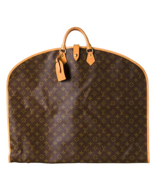 Louis vuitton Garment Cover With Handles in Brown | Lyst