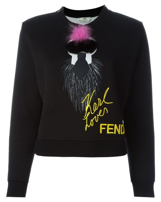 fendi karl lagerfeld sweater