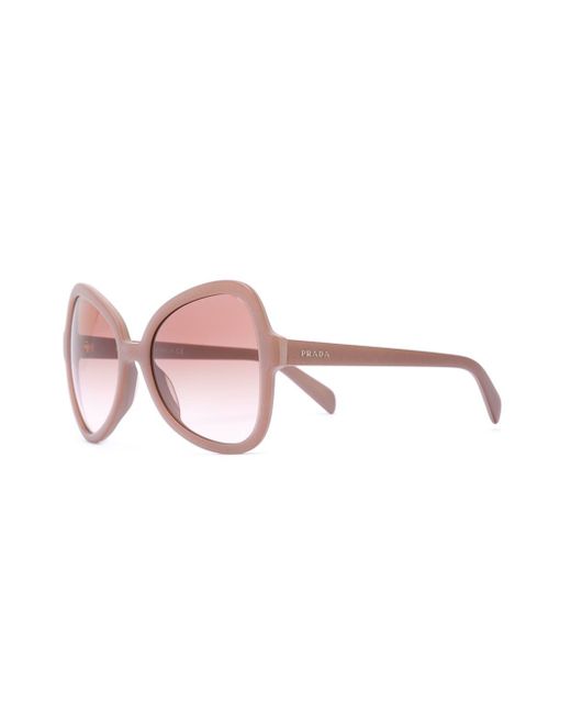 Prada Cat Eye Frame Sunglasses in Pink - Save 25% | Lyst